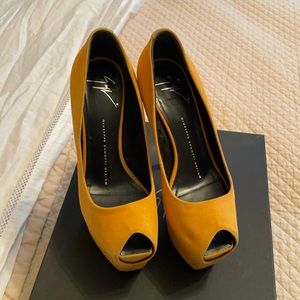 36.5 suede giuseppe zanotti authentic extra high